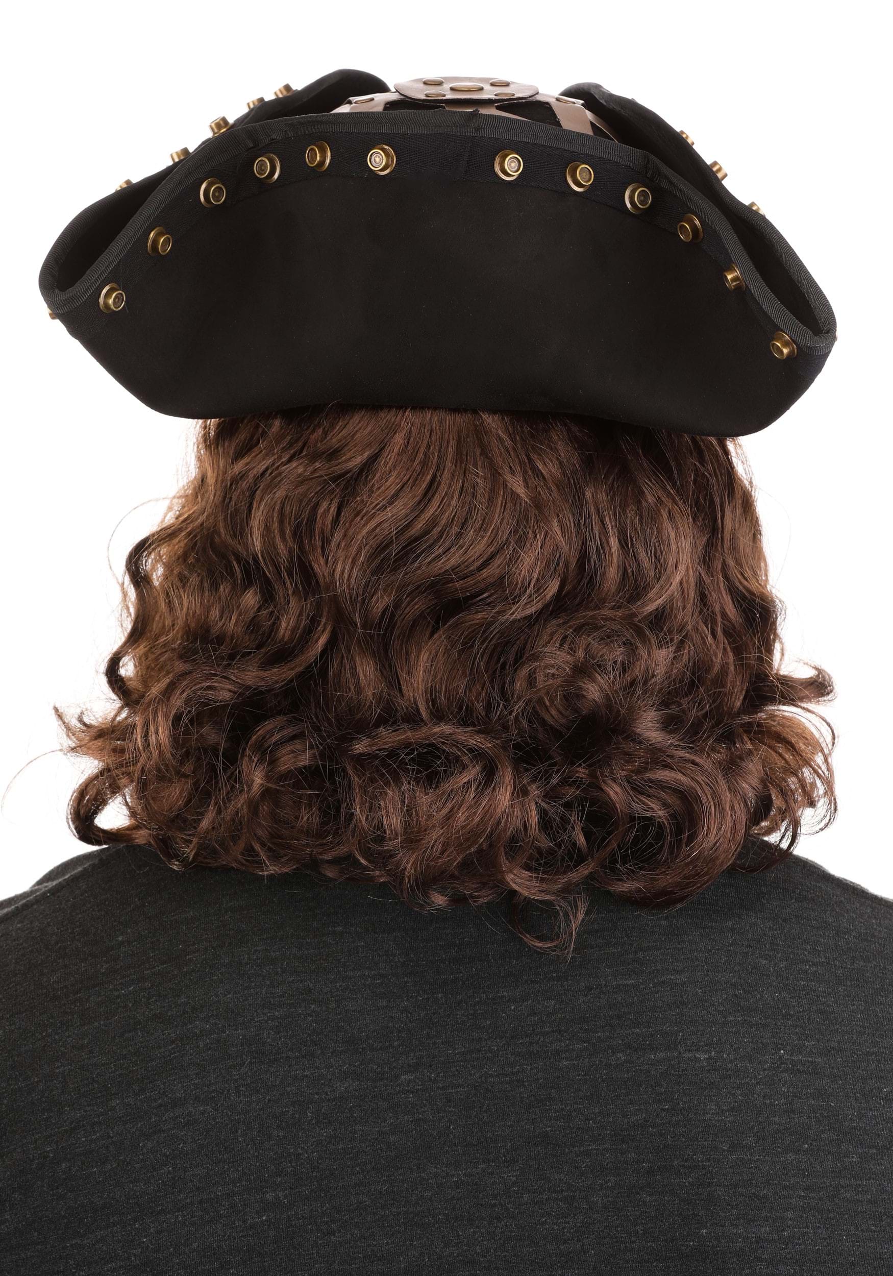 Blackbeard Pirate Hat Costume Accessory