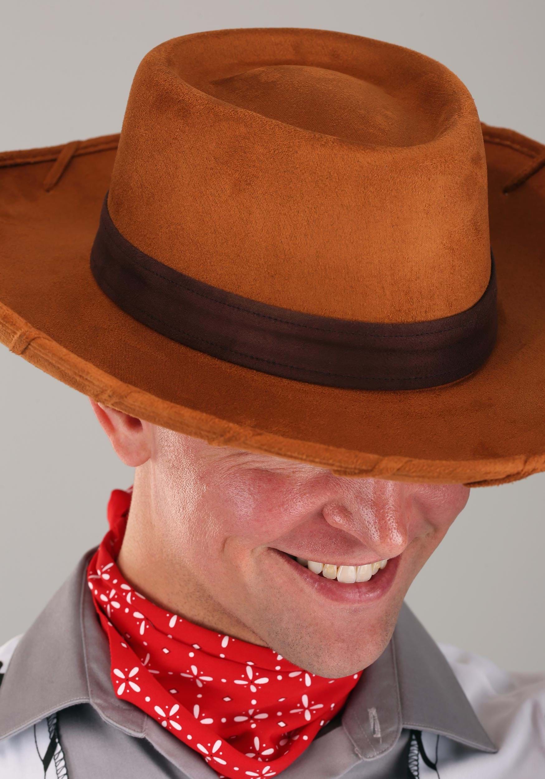 Deluxe Woody Cowboy Adult Costume Hat