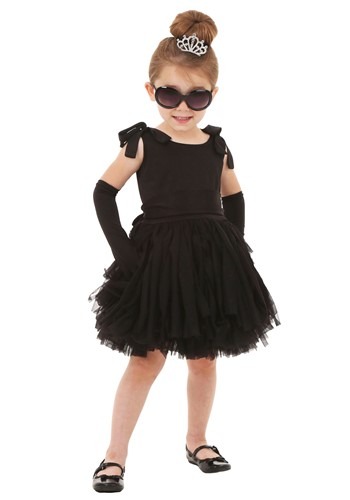 Click Here to buy Toddler Breakfast at Tiffanys Holly Golightly Costume from HalloweenCostumes, CDN Funds & Shipping