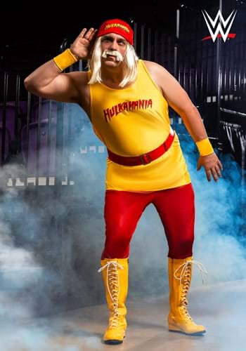 Men's Plus Size WWE Hulk Hogan Costume2