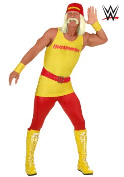 Men's Plus Size WWE Hulk Hogan Costume2