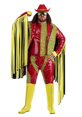 Click Here to buy Plus Size Macho Man Randy Savage Costume from HalloweenCostumes, CDN Funds & Shipping