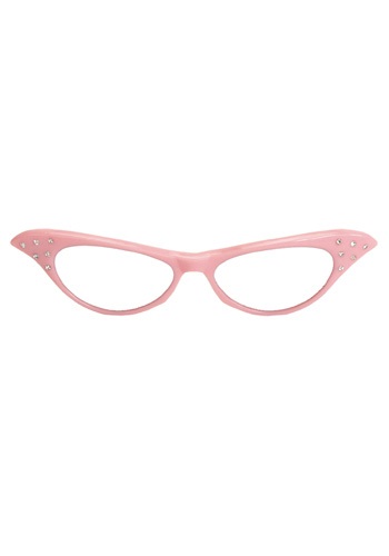 Click Here to buy 50s Pink Frame Glasses from HalloweenCostumes, CDN Funds & Shipping