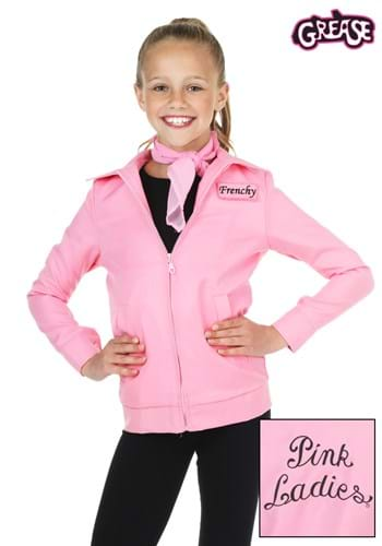 Kid s Authentic Pink Ladies Jacket Costume