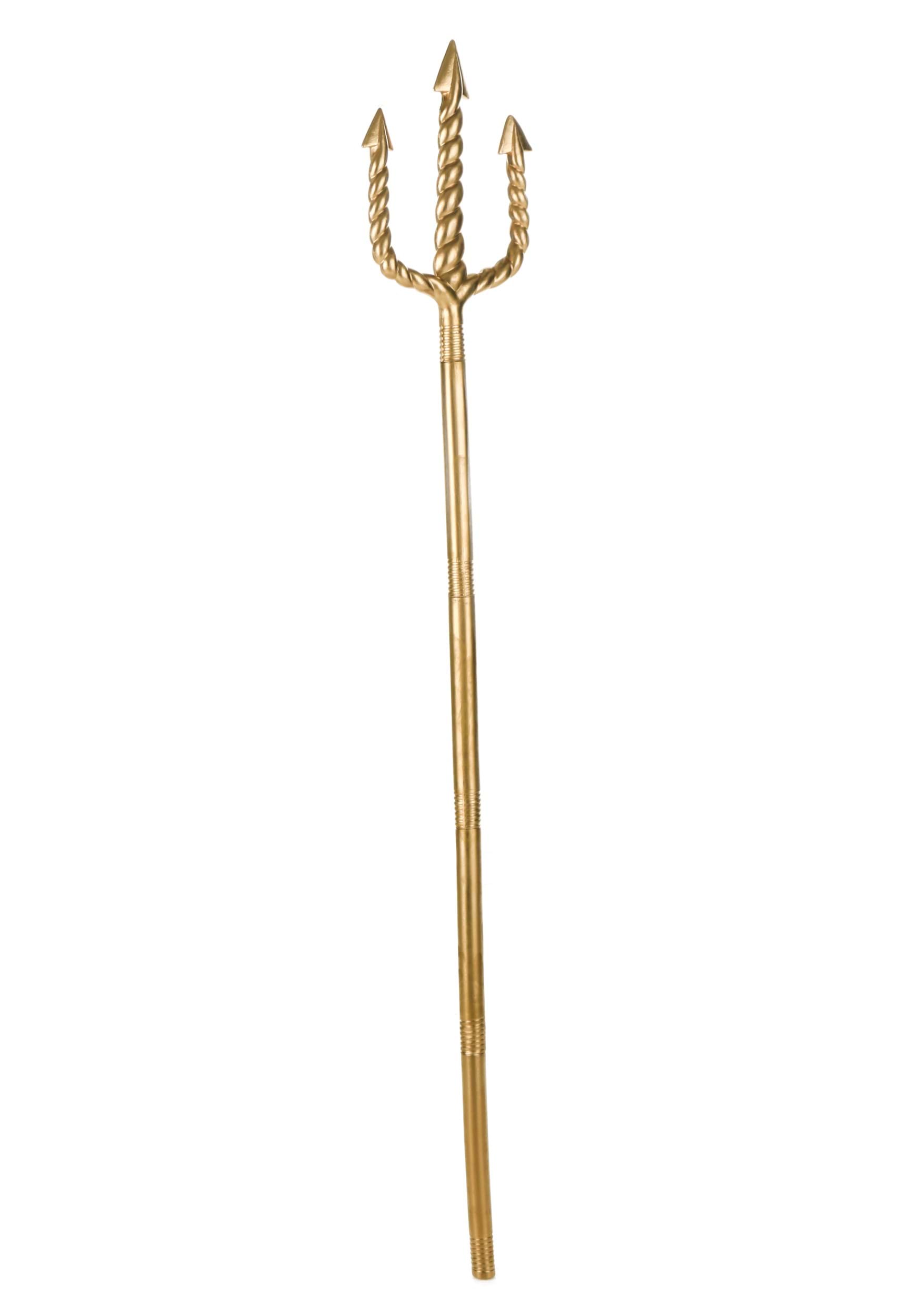 Golden Sea Trident | Costume Accessories