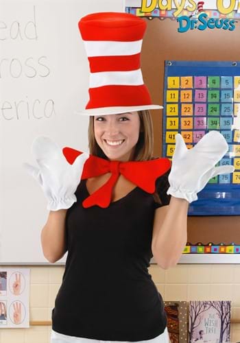 Adult Cat in the Hat Accessory Costume Kit