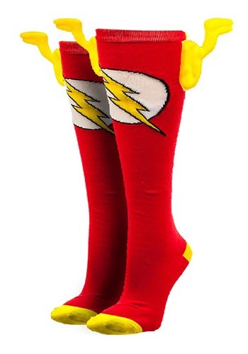 Flash DC Comics Knee High Wing Socks