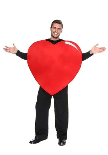 Click Here to buy Adult Heart Costume | Adult Funny Halloween Costumes from HalloweenCostumes, CDN Funds & Shipping