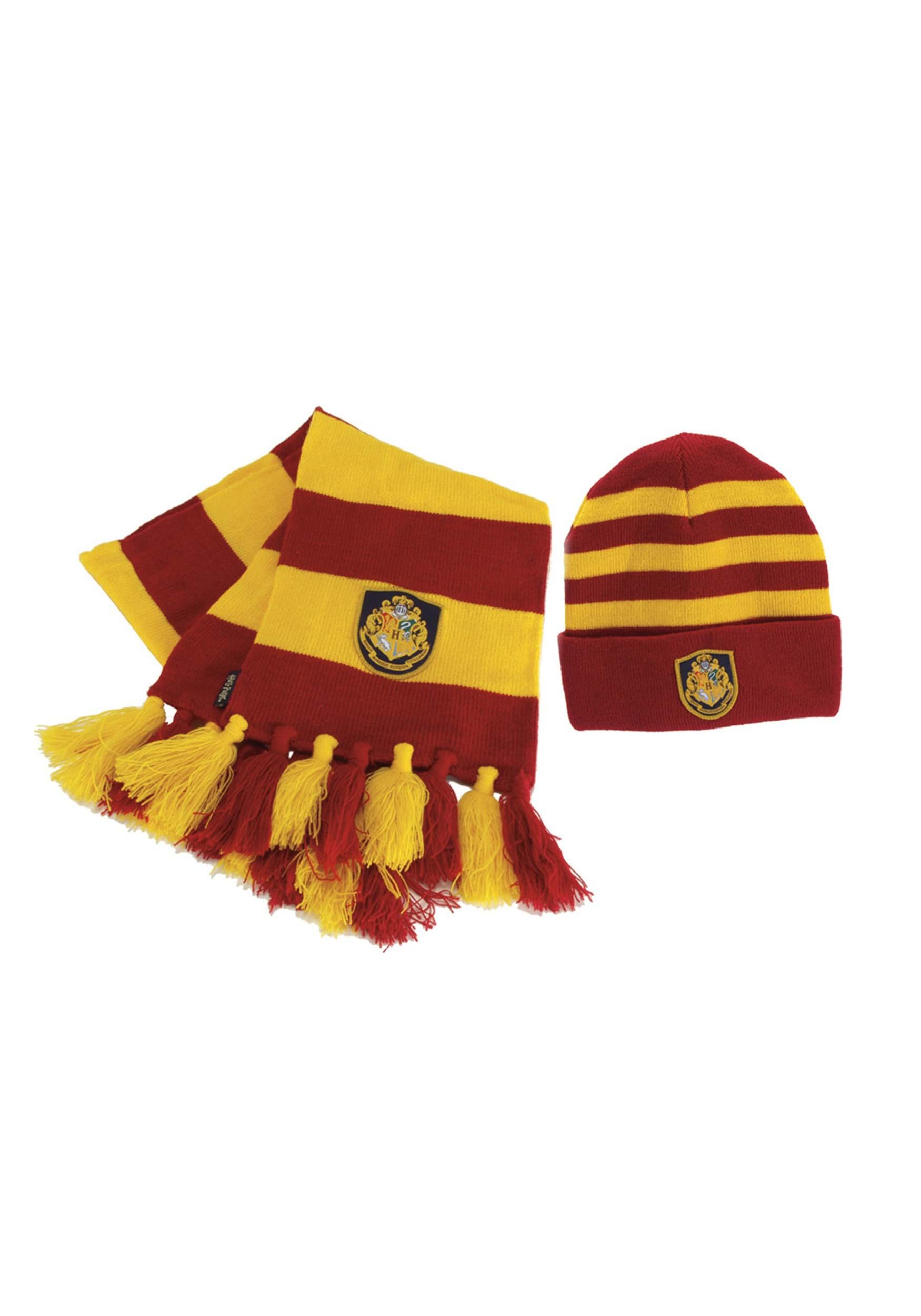 Adult Hogwarts Scarf and Hat | Harry Potter Accessories