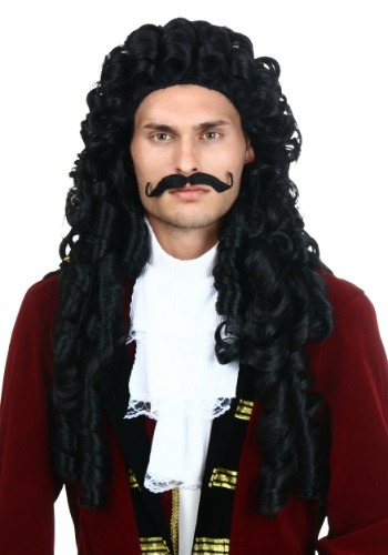 Click Here to buy Elite Captain Hook Costume Wig from HalloweenCostumes, CDN Funds & Shipping