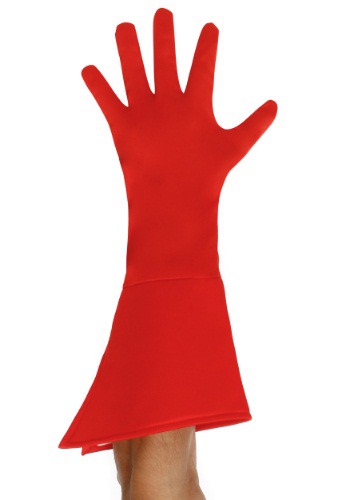 Click Here to buy Adult Red Superhero Gloves from HalloweenCostumes, CDN Funds & Shipping