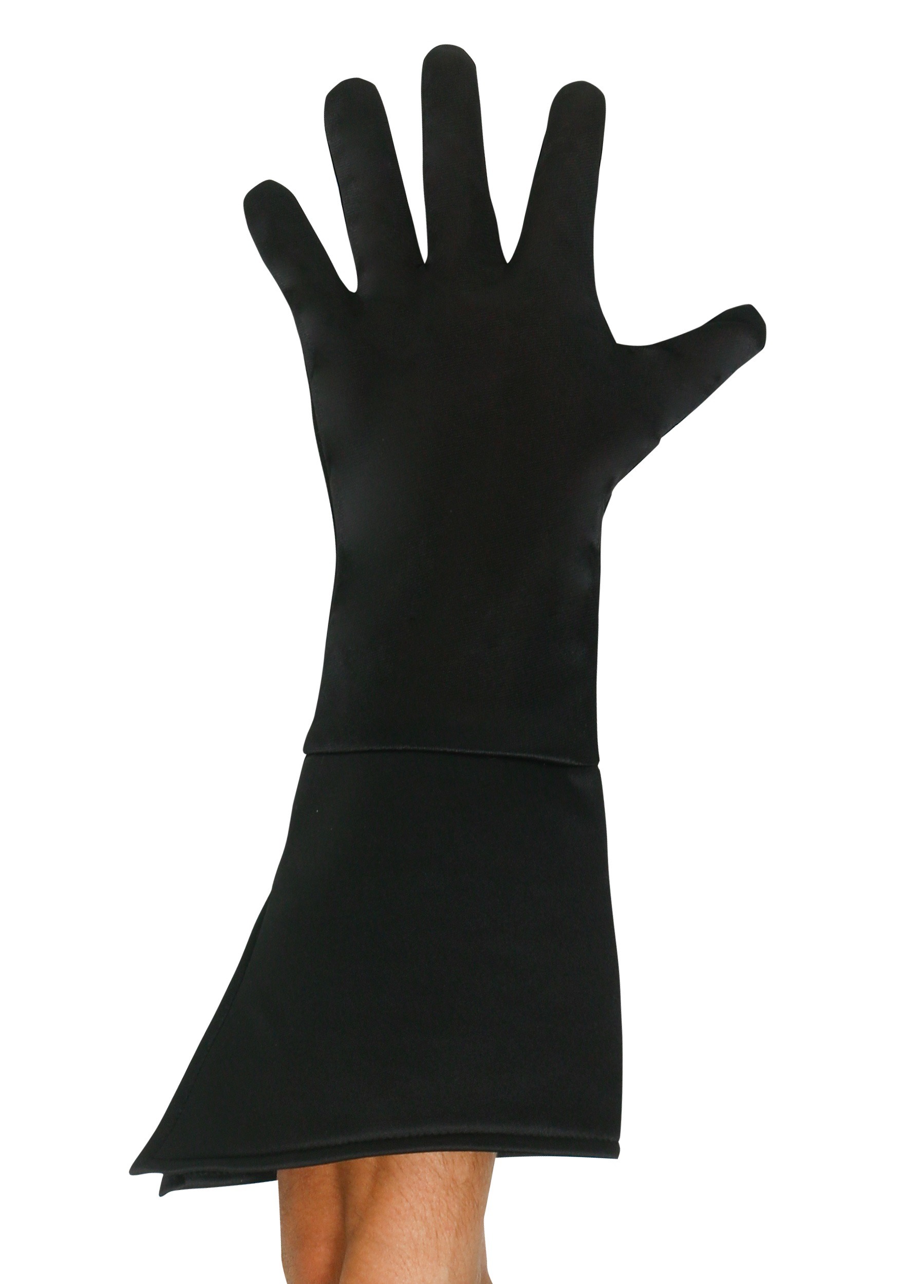 Kid's Black Superhero Gloves