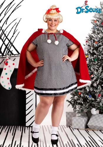 Girls Plus Size Christmas Costume