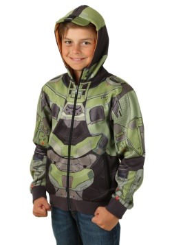 Child Halo Master Chief Mjolnir Hoodie