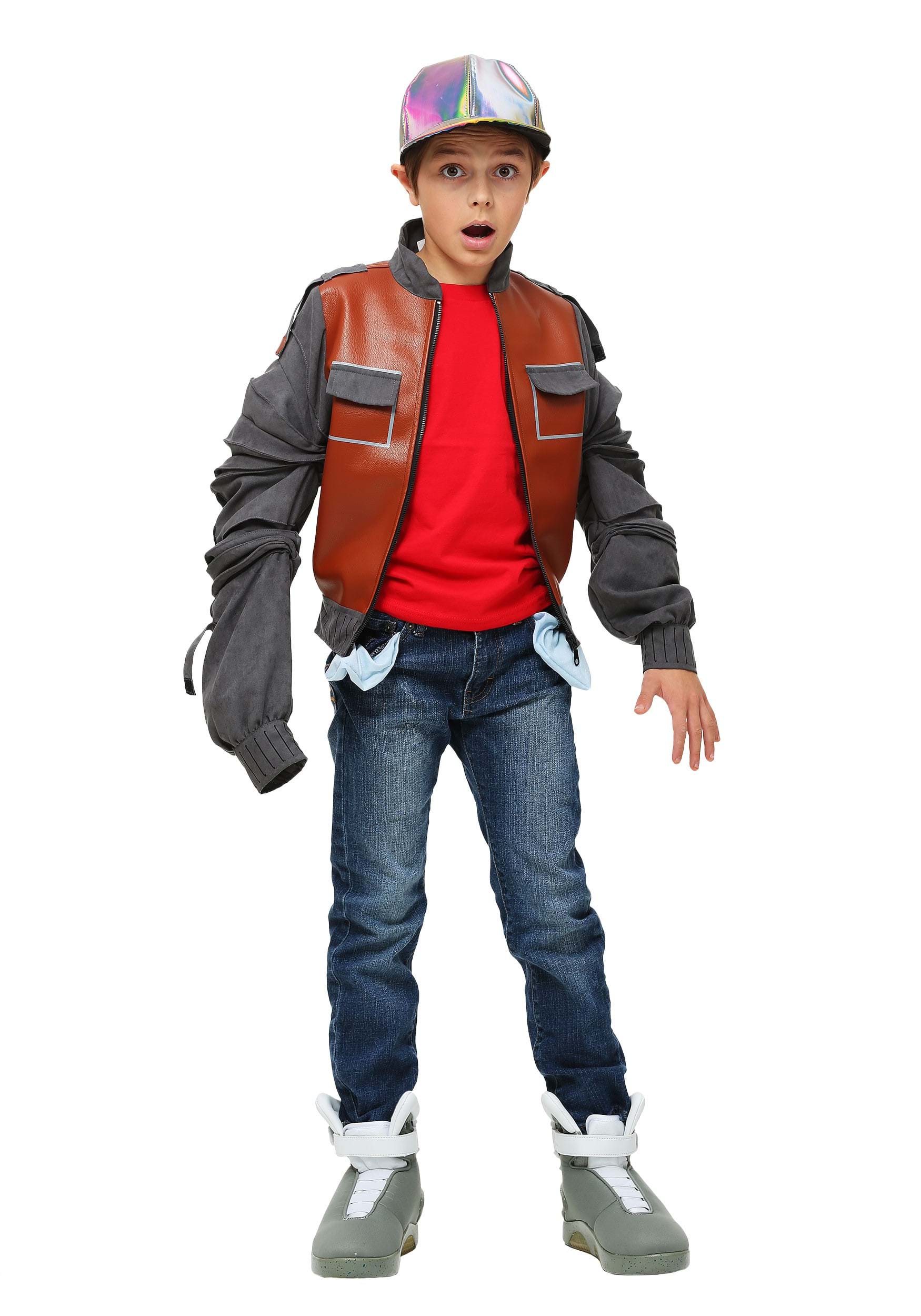 Kid's Marty McFly Costume Jacket From Back To The Future II