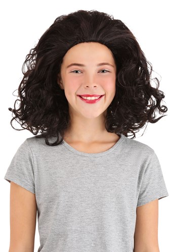 Click Here to buy Bouncy Brown Curly Wig for Girls from HalloweenCostumes, CDN Funds & Shipping