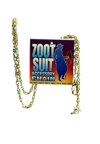 Click Here to buy Gold Zoot Suit Chain from HalloweenCostumes, CDN Funds & Shipping