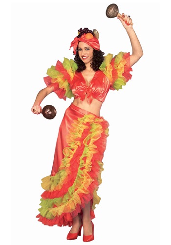 Click Here to buy Latin Dancer Costume - Womens Tropical Island Dancer Costume from HalloweenCostumes, CDN Funds & Shipping