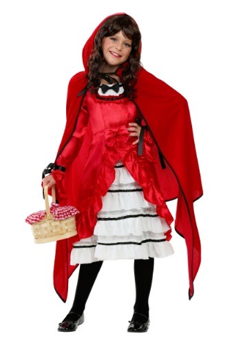 Click Here to buy Kids Fairytale Red Riding Hood Costume from HalloweenCostumes, CDN Funds & Shipping