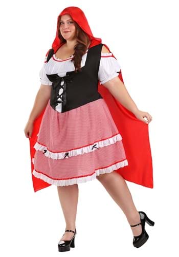 Click Here to buy Plus Size Knee Length Red Riding Hood Costume | Story Book Costumes from HalloweenCostumes, CDN Funds & Shipping