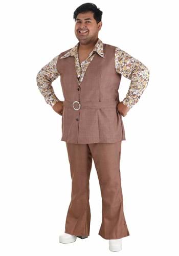 Click Here to buy Mens Plus Size 70s Vest Costume from HalloweenCostumes, CDN Funds & Shipping