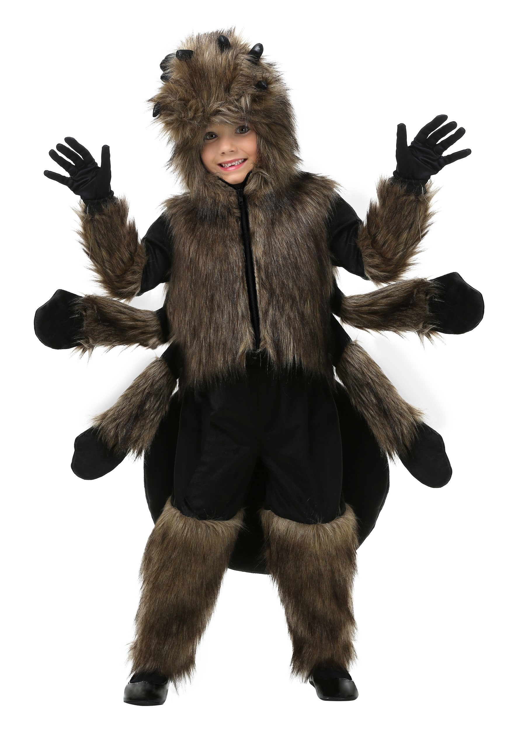 Toddler Furry Spider Halloween Costume