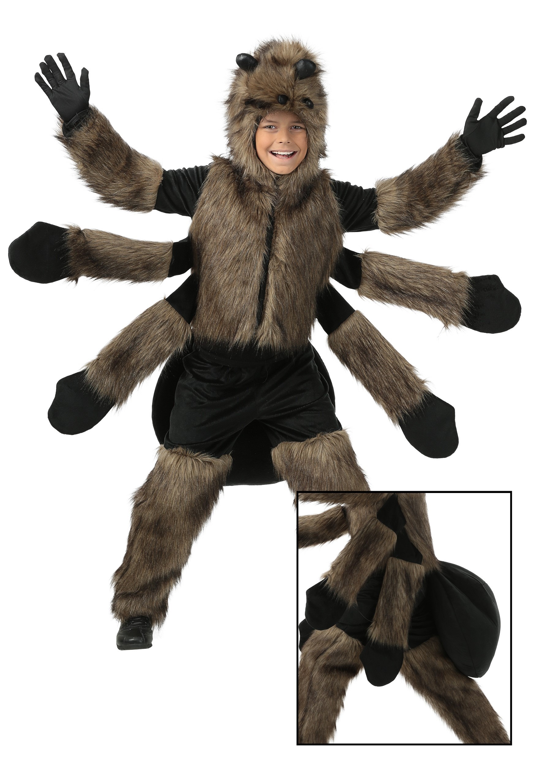 Furry Spider Kids Costume