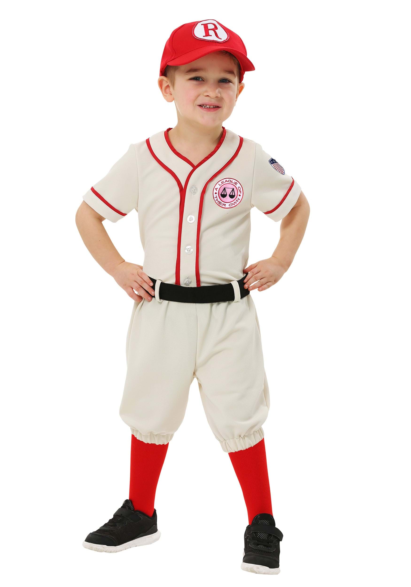 1930s Children’s Fashion: Girls, Boys, Toddler, Baby Costumes A League Of Their Own Jimmy Toddler Costume Exclusive Costumes $70.99 AT vintagedancer.com