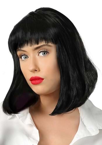 Click Here to buy Pulp Fiction Mia Wallace Wig for Adults from HalloweenCostumes, CDN Funds & Shipping