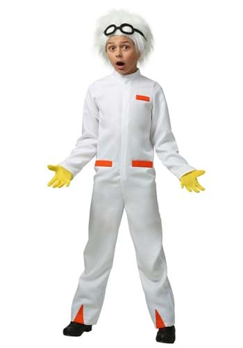 Click Here to buy Back to the Future Doc Brown Kids Costume from HalloweenCostumes, CDN Funds & Shipping