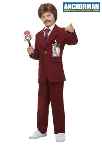 Child Anchorman Ron Burgundy Costume Anchorman Costumes