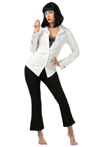 Click Here to buy Mia Wallace Pulp Fiction Womens Costume from HalloweenCostumes, CDN Funds & Shipping