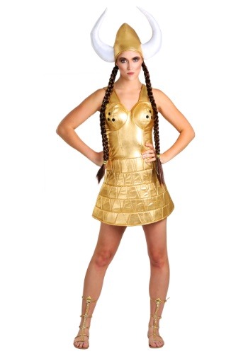 Click Here to buy Big Lebowski Maude Viking Womens Costume from HalloweenCostumes, CDN Funds & Shipping