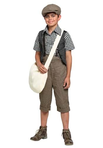 Click Here to buy Kids 20s Newsie Costume from HalloweenCostumes, CDN Funds & Shipping