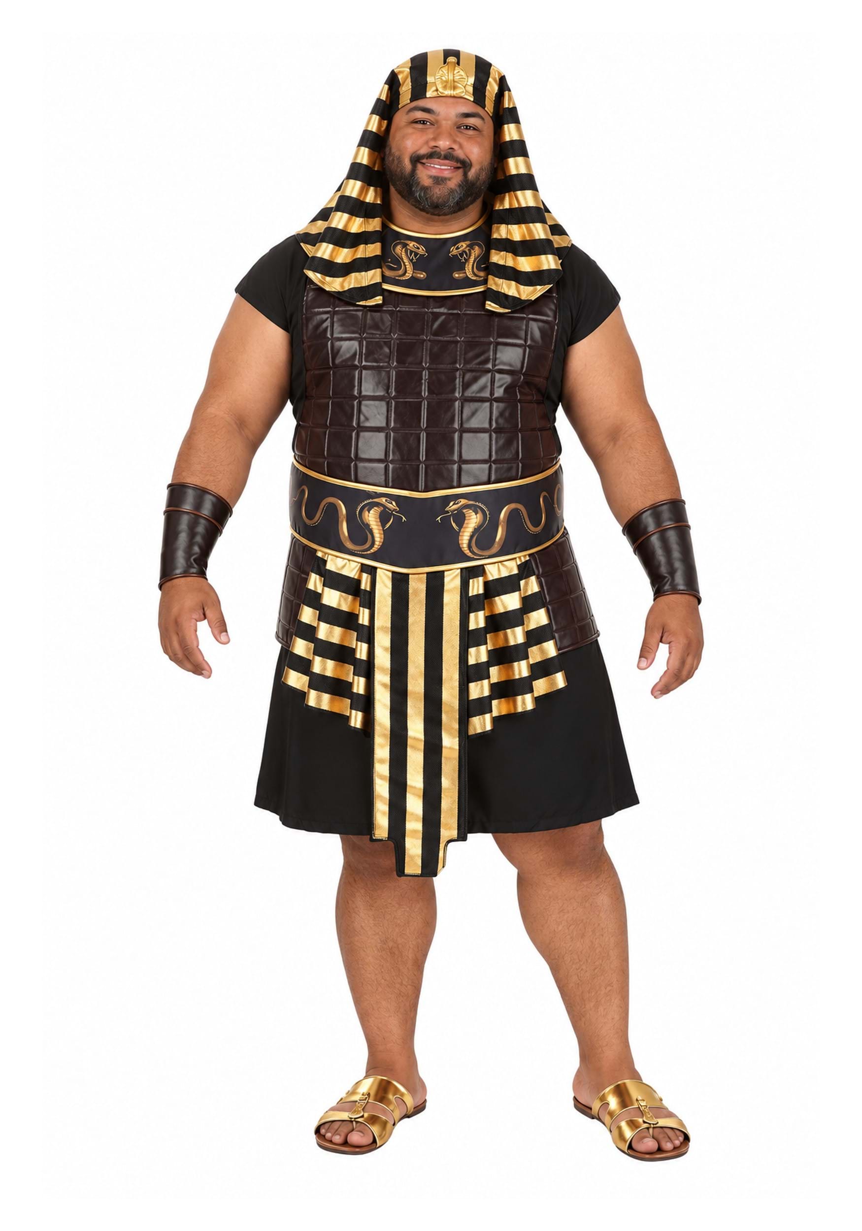 Adult Plus Size Ancient Pharaoh Costume | Egyptian Costumes