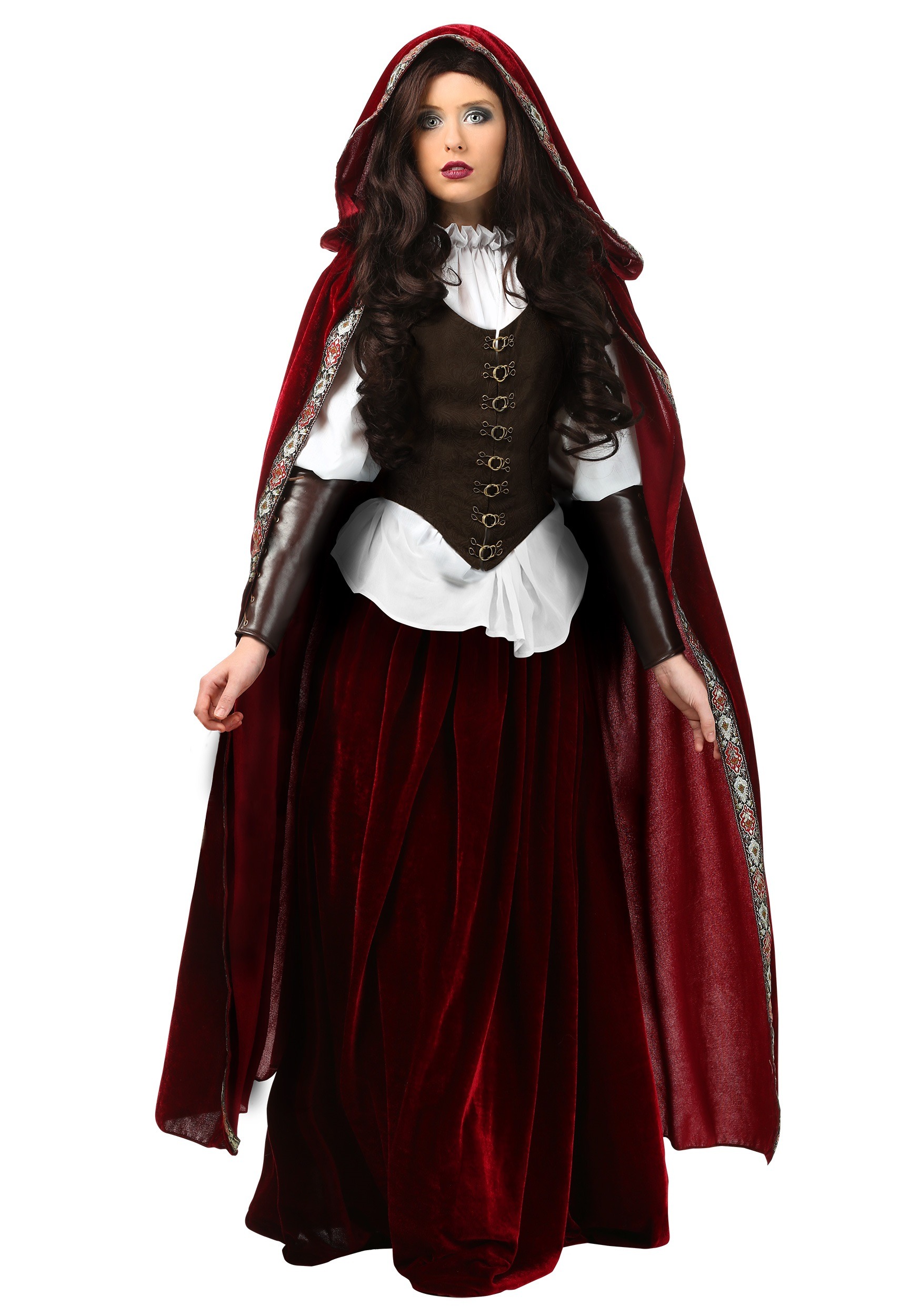Deluxe Red Riding Hood Plus Size Women's Costume | Exclusive