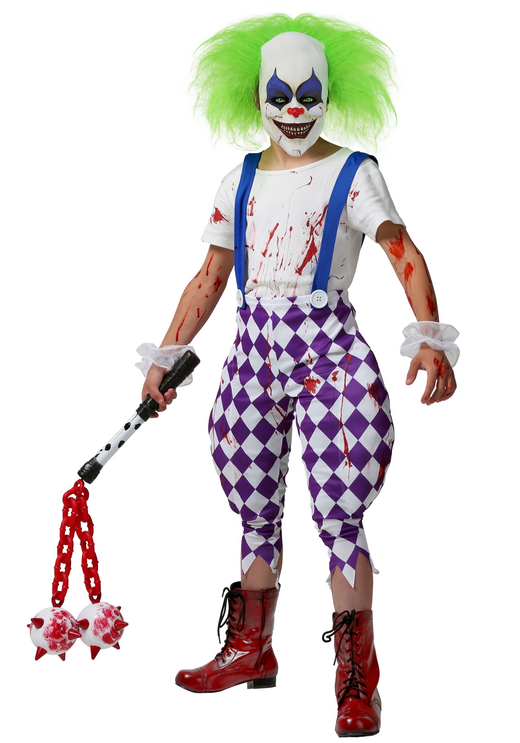 Costume de Clown effrayant pour enfants Halloween Costume Garçon Costume  Halloween - 25/01/2024