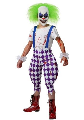 Click Here to buy Kids Nightmare Clown Costume from HalloweenCostumes, CDN Funds & Shipping