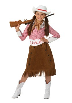 Girls Rodeo Cowgirl Costume