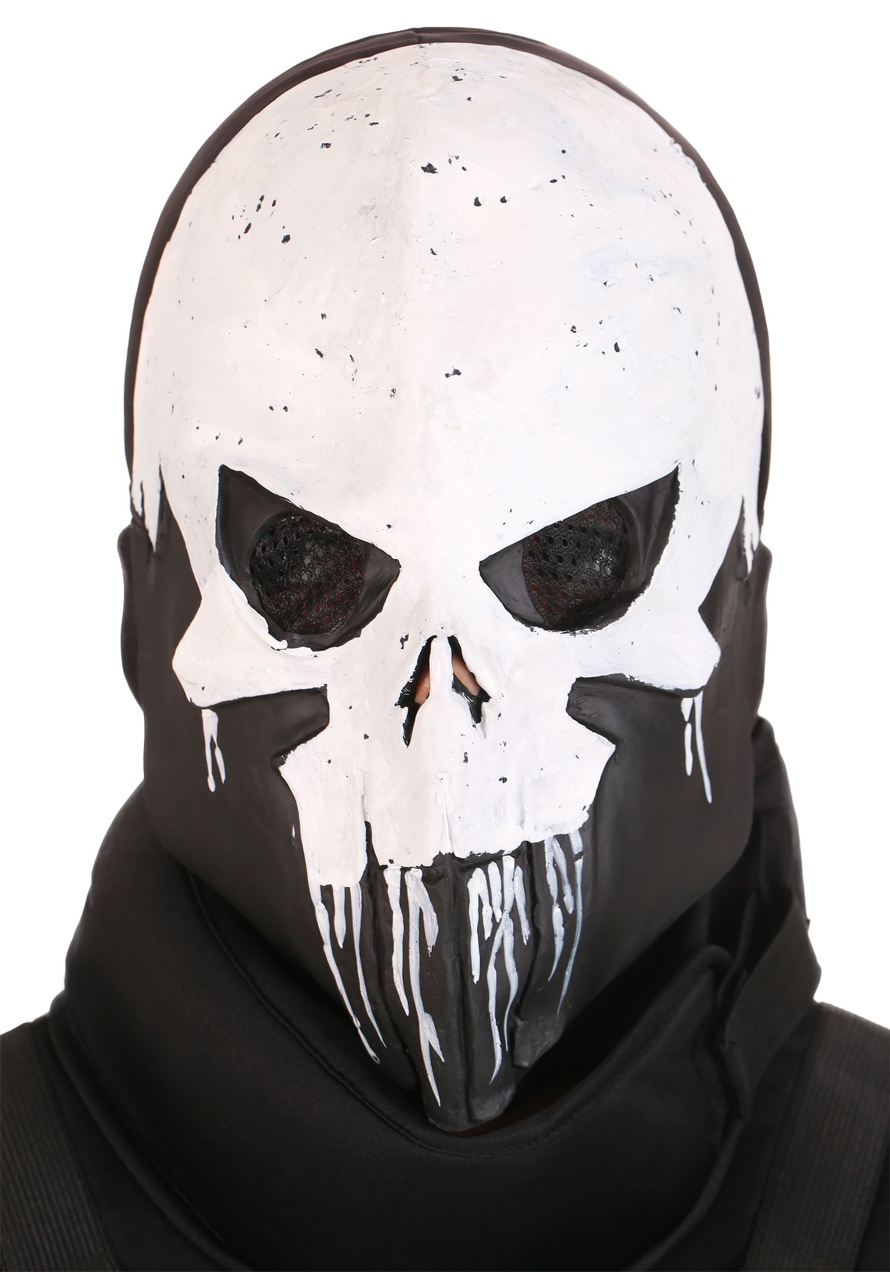 Skull Military Man Costume For Boys