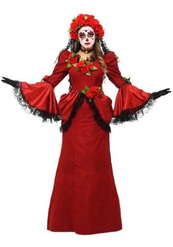 Click Here to buy Womens Day of the Dead Costume from HalloweenCostumes, CDN Funds & Shipping