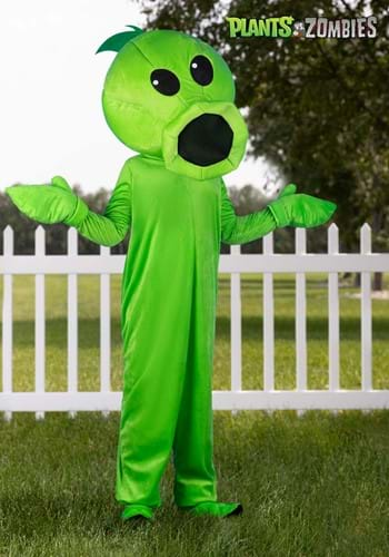 Plants Vs Zombies Child Peashooter Costume1