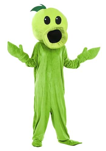 Click Here to buy Plants Vs Zombies Peashooter Costume for Adults from HalloweenCostumes, CDN Funds & Shipping