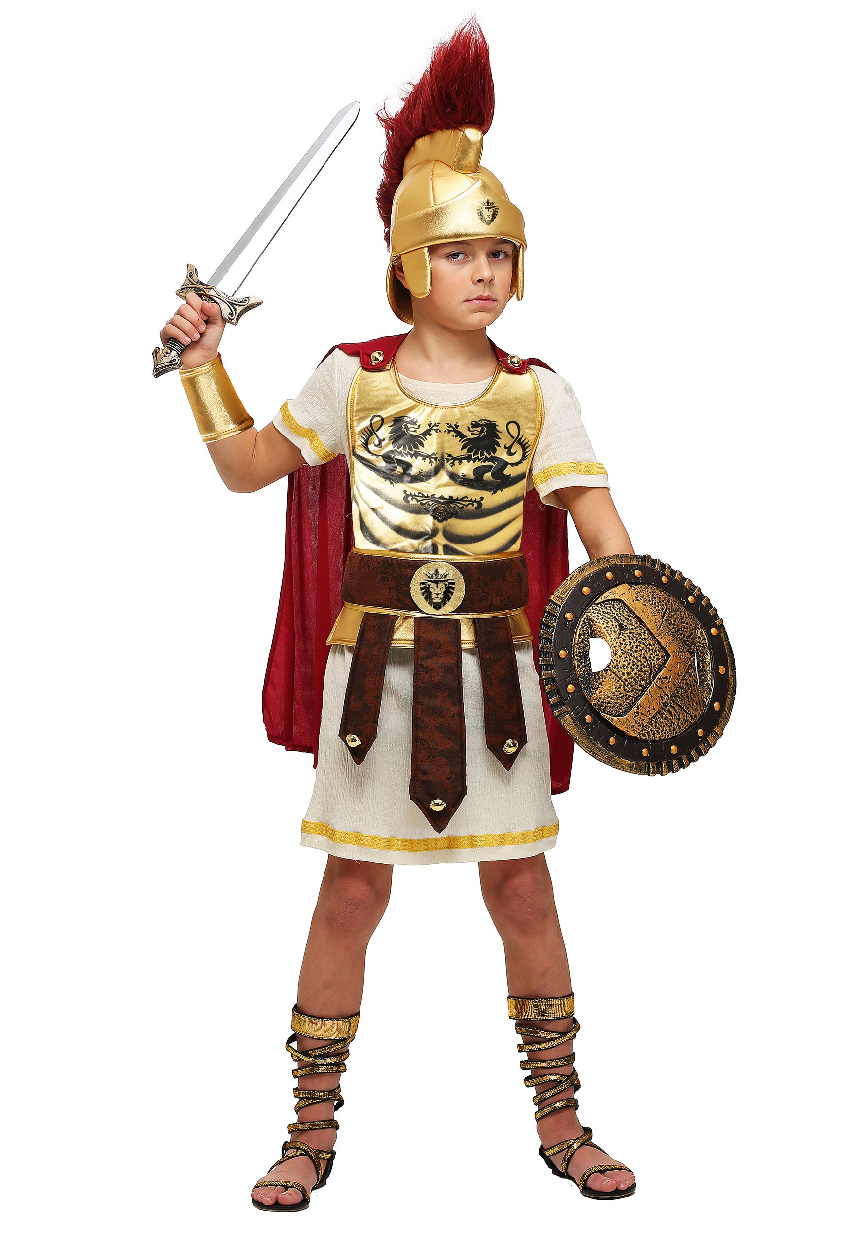 Kids on sale gladiator costume