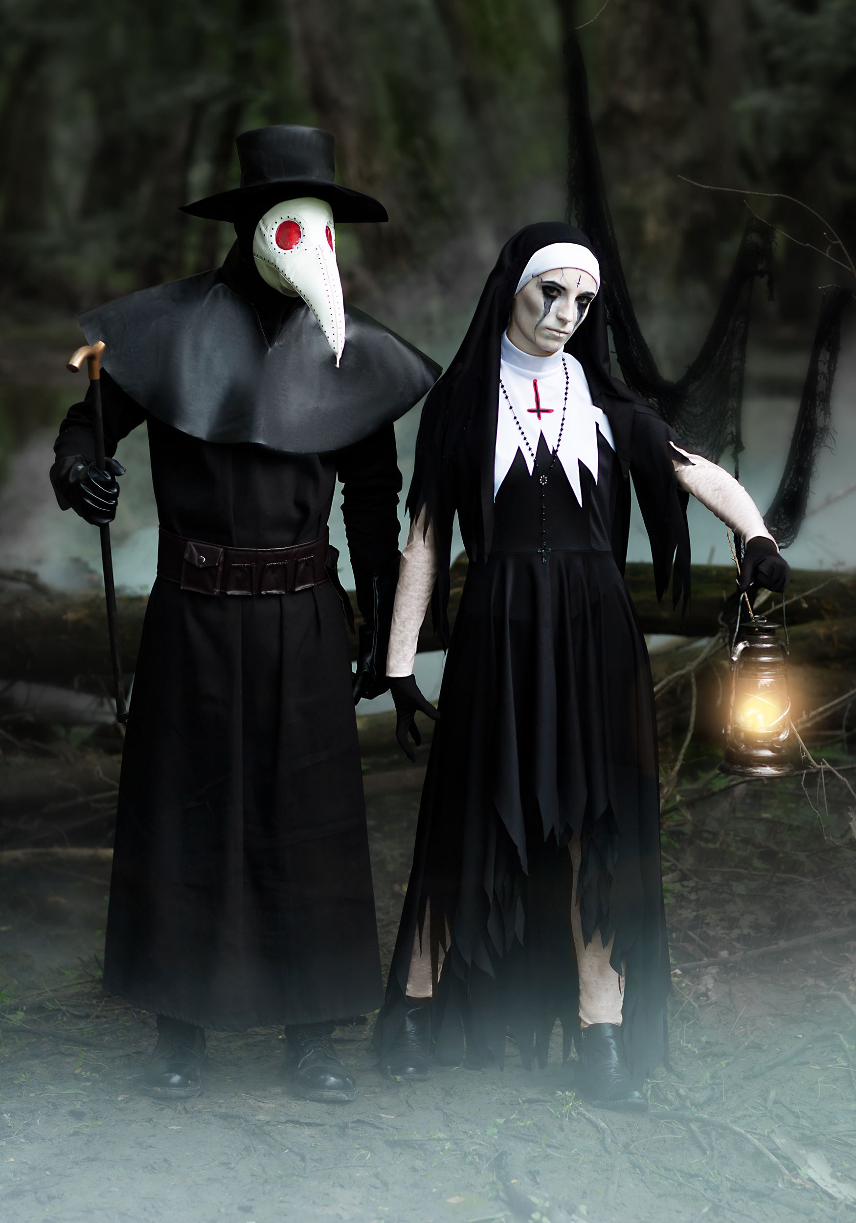 Womens Gothic Nun Costume