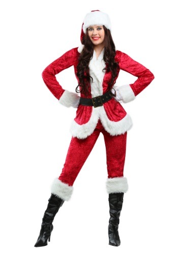 Click Here to buy Plus Size Sweet Santa Womens Costume from HalloweenCostumes, CDN Funds & Shipping
