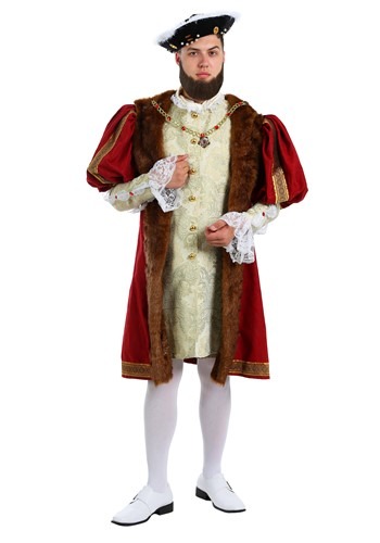 Click Here to buy Plus Size King Henry Mens Costume | Historical Costumes from HalloweenCostumes, CDN Funds & Shipping