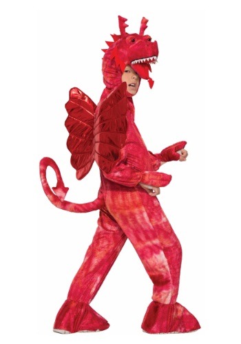 Click Here to buy Kids Red Dragon Costume from HalloweenCostumes, CDN Funds & Shipping