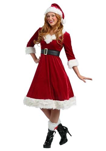 Click Here to buy Santa Claus Sweetie Womens Costume | Christmas Costumes from HalloweenCostumes, CDN Funds & Shipping