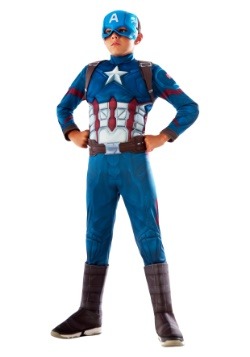 Boys Captain America Deluxe Costume